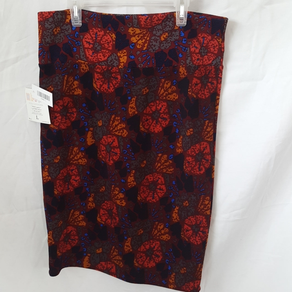 Women's printed skirt Sz Lg